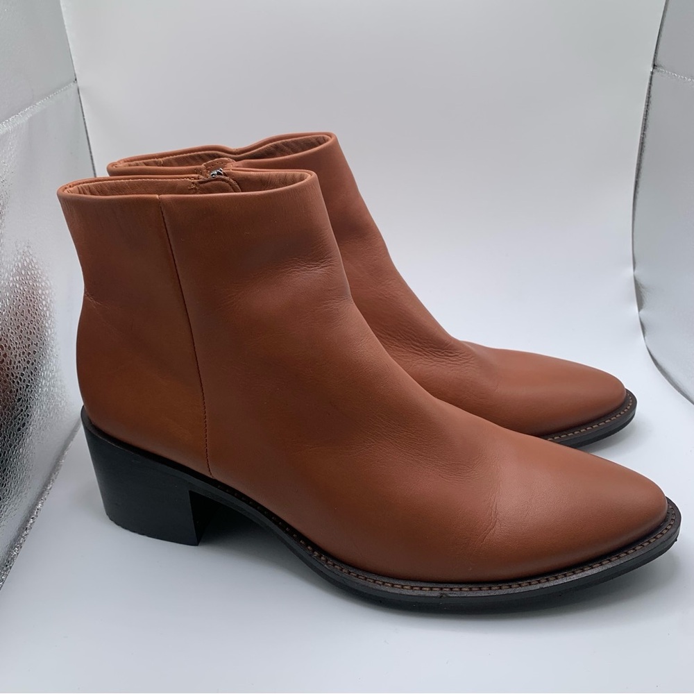 ECCO Women's Sartorelle Shape 35 Ankle Boot brown NWOB size 42 US 11-11.5 1624 - Picture 5 of 10